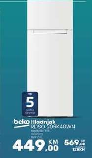 beko Hladnjak RDSO 206K40WN