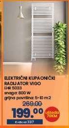 ELEKTRIČNI KUPAONIČKI RADIJATOR VIGO