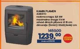 KAMIN PLAMEN ALBERTO