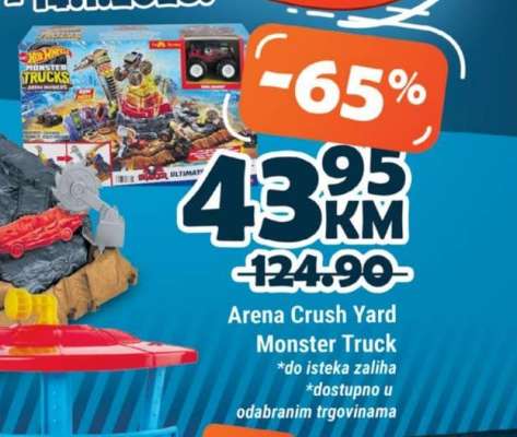 Arena Crush Yard Monster Truck