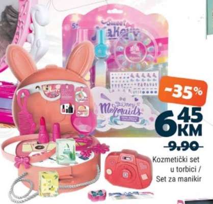 Kozmetički set u torbici / Set za manikir