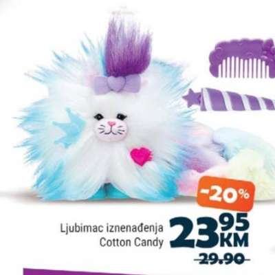 Ljubimac iznenađenja Cotton Candy