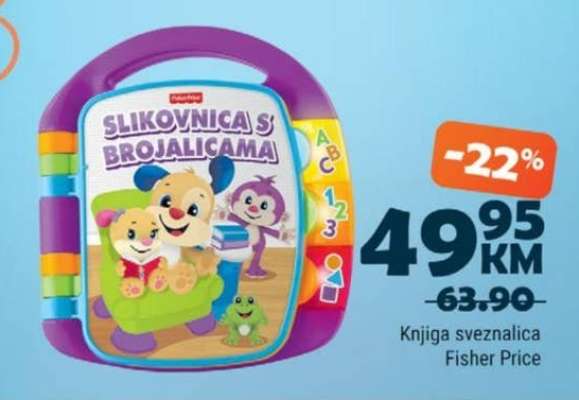 Knjiga sveznalica Fisher Price