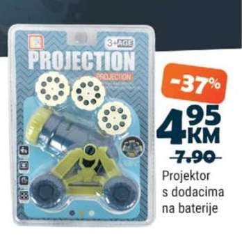 Projektor s dodacima na baterije