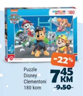 Puzzle Disney Clementoni 180 kom