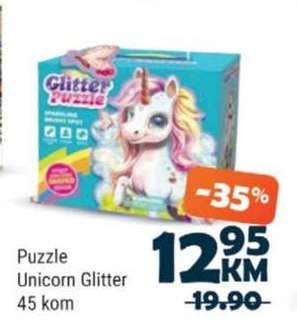 Puzzle Unicorn Glitter