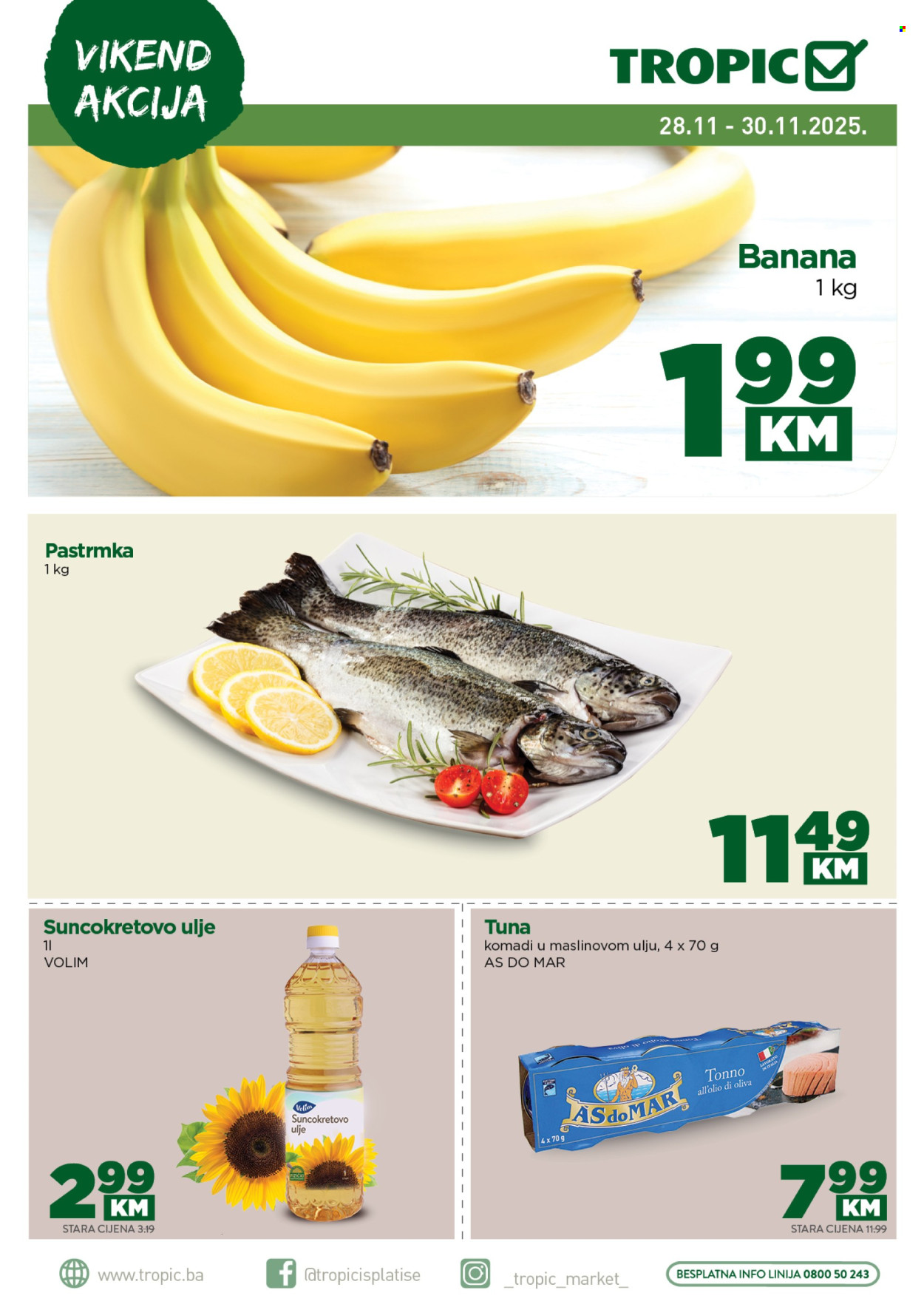 Tropic katalog - 28.11.2025. - 30.11.2025.. Stranica 1
