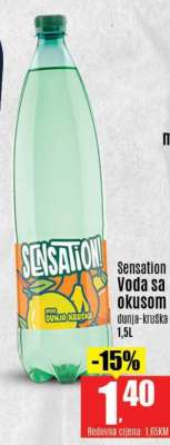 Sensation Voda sa okusom