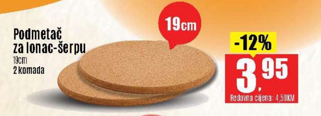 Podmetač za lonac-šerpu