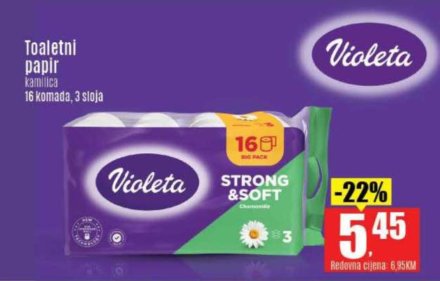 Violeta Toaletni papir