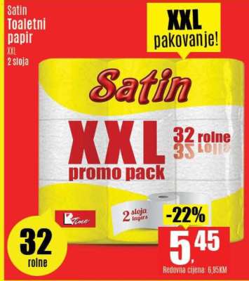 Satin Toaletni papir