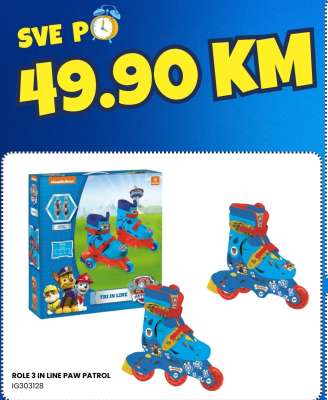 ROLE 3 IN LINE PAW PATROL