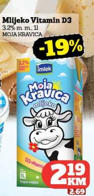 Mlijeko Vitamin D3