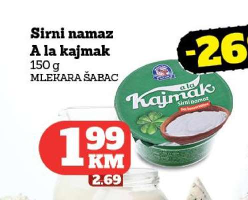 Sirni namaz A la kajmak