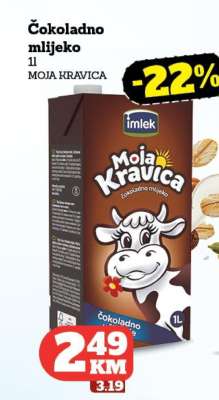 Čokoladno mlijeko Moja Kravica