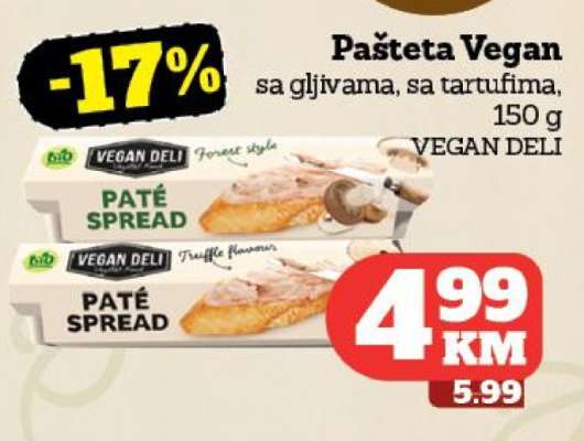 Pašteta Vegan