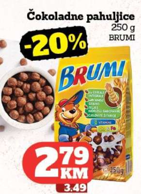 ČOKOLADNE PAHULJICE Brumi