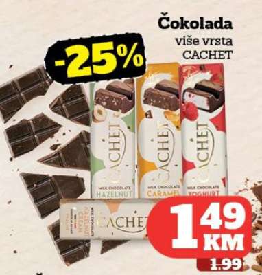 Čokolada CACHET