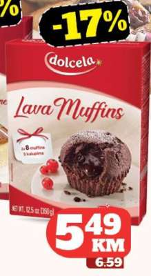 Dolcela Lava Muffins