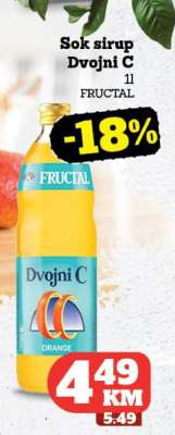 Sok sirup Dvojni C