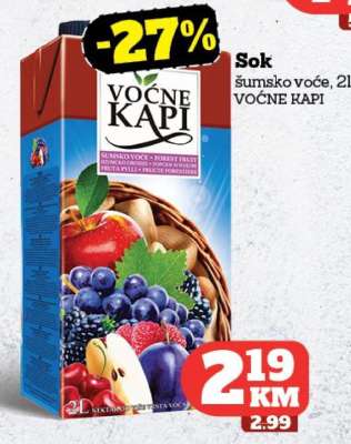 Voćne kapi Sok