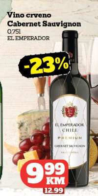 Vino crveno Cabernet Sauvignon