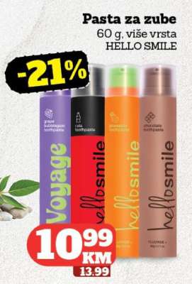 Pasta za zube HELLO SMILE
