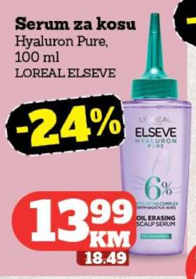 Serum za kosu Hyaluron Pure, 100 ml LOREAL ELSEVE