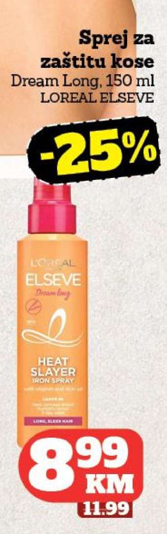 Sprej za zaštitu kose Dream Long, 150 ml LOREAL ELSEVE