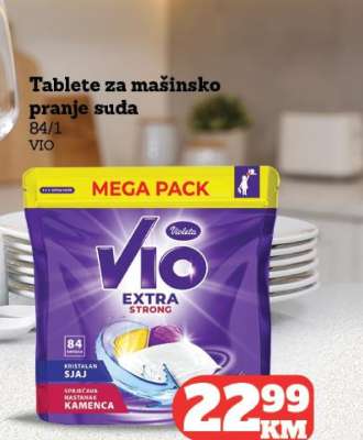 Tablete za mašinsko pranje suđa VIO