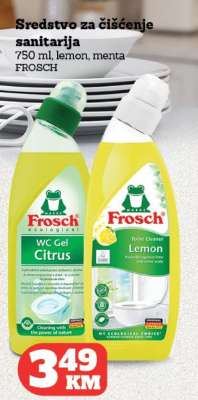 Frosch WC Gel Citrus & Lemon Cleaner