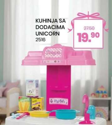 KUHINJA SA DODACIMA UNICORN 2516
