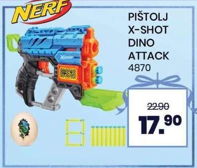 PIŠTOLJ X-SHOT DINO ATTACK 4870