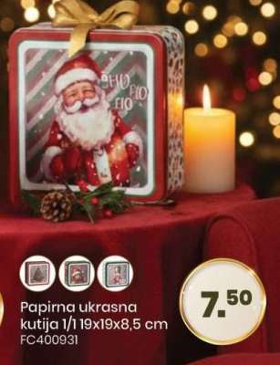 Papirna ukrasna kutija