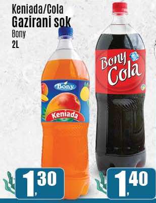 Keniada/Cola Gazirani sok