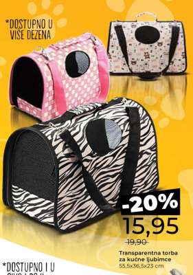 Transparentna torba za kućne ljubimce