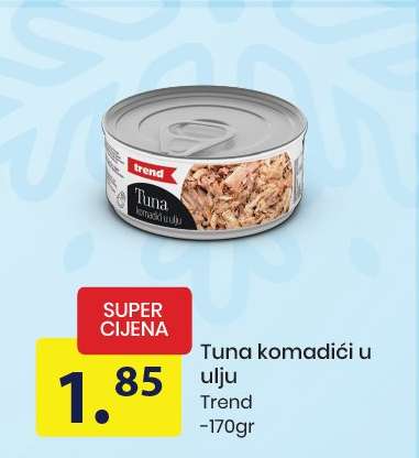 Tuna komadići u ulju