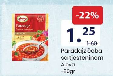 Paradajz čorba sa tjesteninom