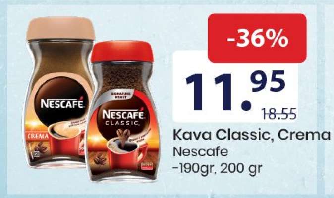 Kava Classic, Crema