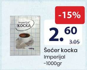 ŠEĆER KOCKA