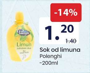 Sok od limuna Polenghi