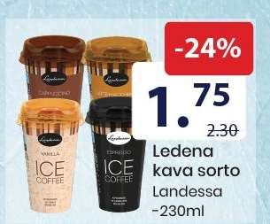 Ledena kava sorto Landessa