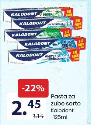 Pasta za zube sorto Kalodont