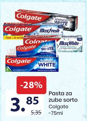 Pasta za zube sorto Colgate