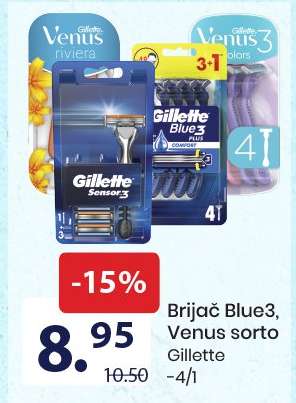 Brijač Blue3, Venus sorto