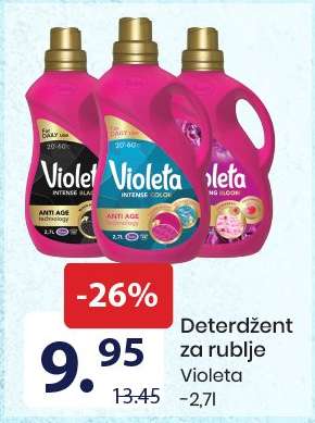 Deterdžent za rublje Violeta