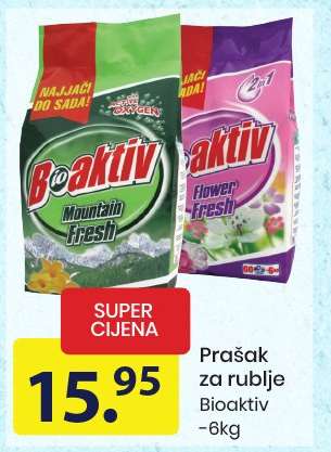 Prašak za rublje Bioaktiv
