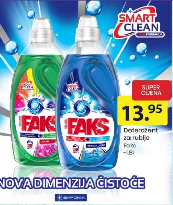 Faks Deterdžent za rublje