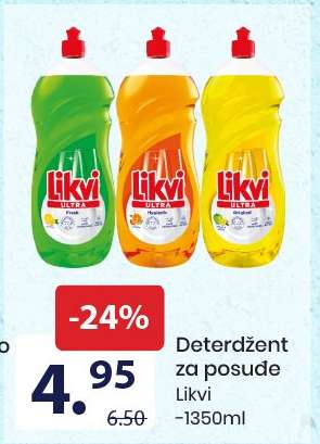 Deterdžent za posuđe Likvi