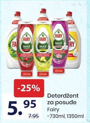Deterdžent za posuđe Fairy